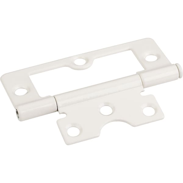 Hardware Resources Almond 3" Swaged Loose Pin Non-Mortise Hinge with 6 Holes 9802ALM - main